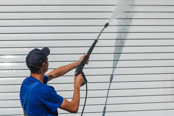 Cost of Exterior Building Cleaning in Oconomowoc