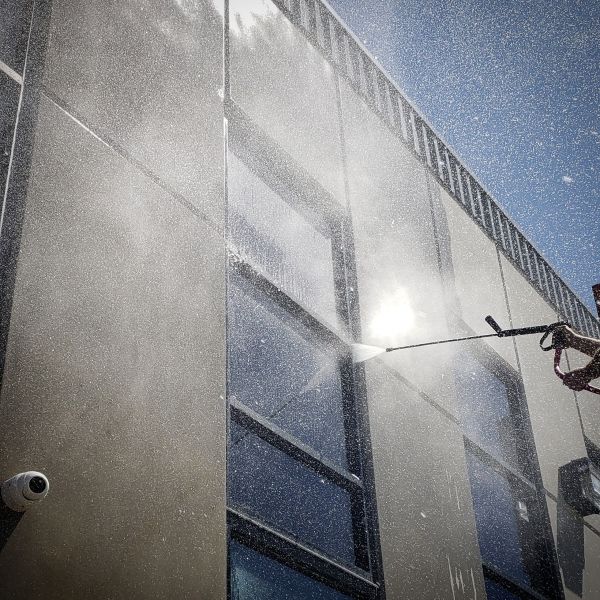 Cost of Exterior Building Washing in Oconomowoc